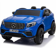 Load image into Gallery viewer, Pink Mercedes-Benz GLC63S Toddler Remote Control Ride On 2 Seat W/4 Motors