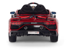 Load image into Gallery viewer, Toddler Lamborghini SVJ Remote Control Ride On Aventador
