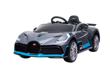 Load image into Gallery viewer, Bugatti Divo Remote Control Ride On Race Car With Rubber Tires
