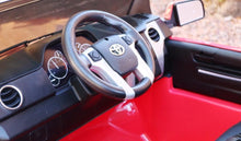 Load image into Gallery viewer, Toyota Tundra XL 24 Volt Remote Control 2 Seat Ride On Pickup Truck W/Leather Seat
